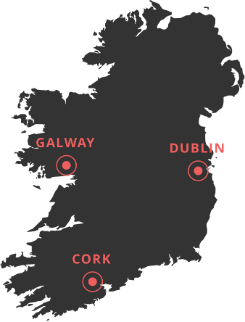 map of Ireland